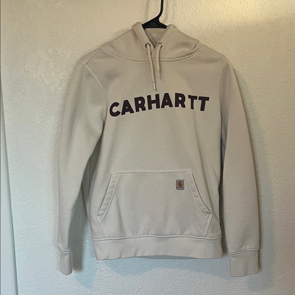 Carhartt Womens Off-White Hoodie